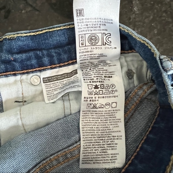 Vintage Relaxed Low Rise Straight Leg Jeans - Picture 8 of 9